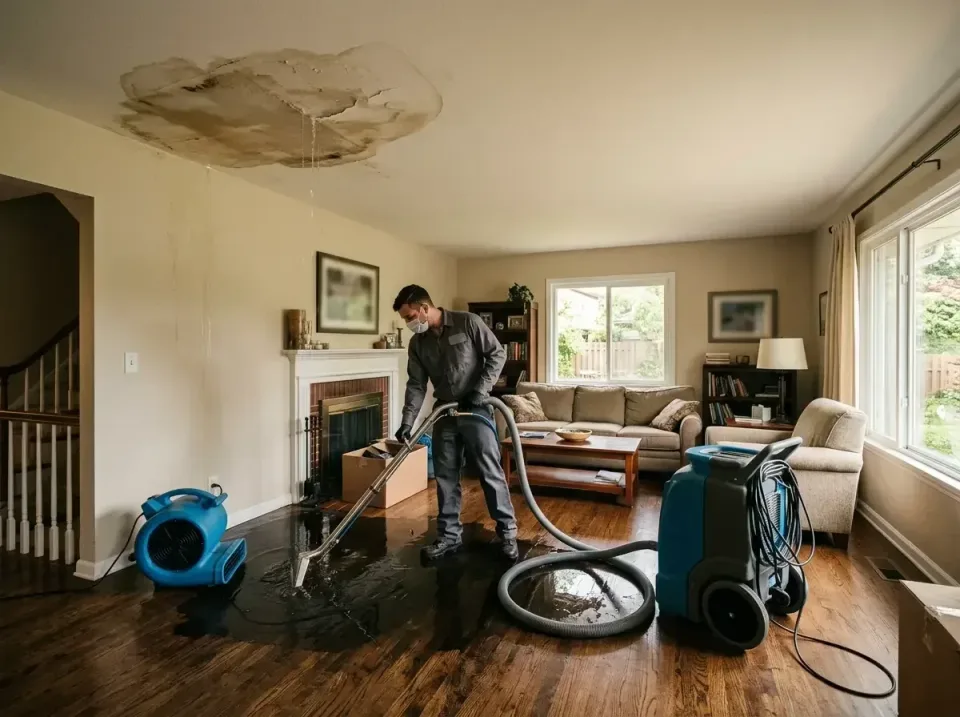 attic-pipe-burst-ceiling-drip-008 — frequently asked questions, Water Damage Restoration & Carpet Care in Churchill, OH